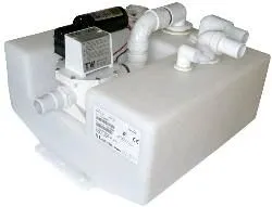 Réservoir eaux usées 38L avec pompe de vidange 24V