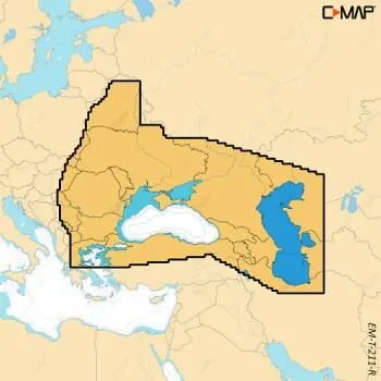 Carte C-MAP® Reveal™ X Mers Noire & Caspienne