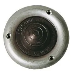 Rondelle inox noire Ø75mm