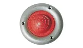 Rondelle inox rouge Ø75mm