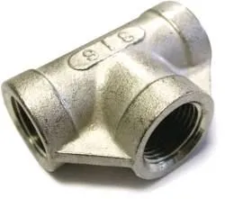 Té femelle inox 1''1/2