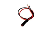 Témoin lumineux Led rouge 12/24V