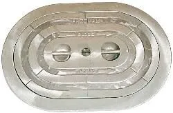 Trappe ovale 19''x26''