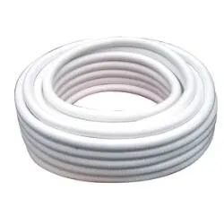 Tuyau renforcé spire acier Ø 20mm blanc