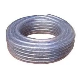 Tuyau renforcé spire acier transparent Ø 20mm