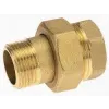 Union mâle/femelle laiton 1''1/4