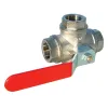 Vanne 3 voies PN40 (T) Ø3/8''