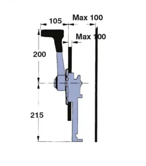 Boitier de commande latéral bi-fonction