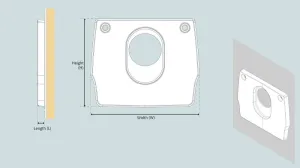 Cale épaisseur 10 mm Série SX