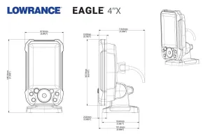 Combiné GPS/sondeur Lowrance® Eagle 4