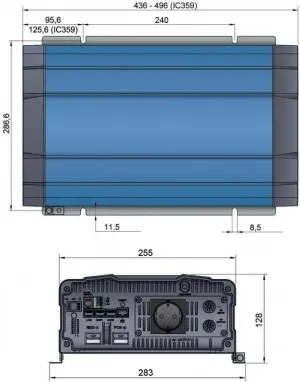 Convertisseur 12/230V 1500W TS