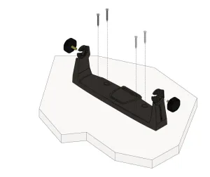 Étrier pour écran multifonctions 7