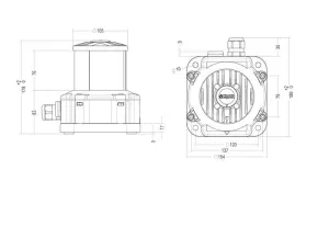 FEU SERIE 61 TRIBORD 112,5° 115-230V