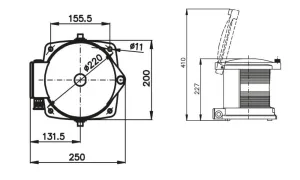 FEU SERIE 760 HUNE 225°, 24-230V