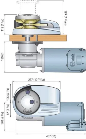 Guindeau Dylan 24V 2000W + poupée 10mm