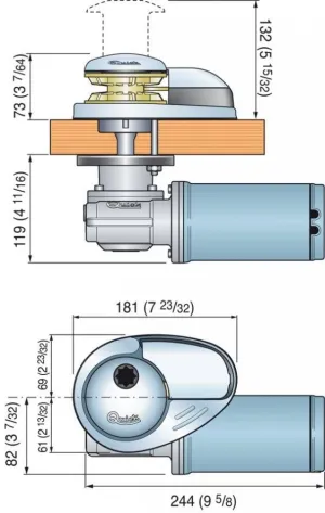 Guindeau Prince DP1 12V 500W sans poupée