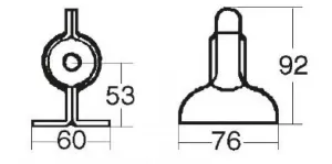 Kit de fixation court