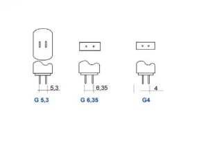 Lampe G4 xénon 12V 10W