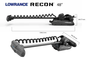 Moteur Electrique Avant Eau Douce Lowrance® Recon™ FW 48