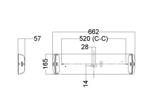 Luminaire TL44-S-600 G2 2000 HF 830 OP