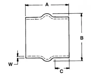 Manchon de dilatation Ø203mm