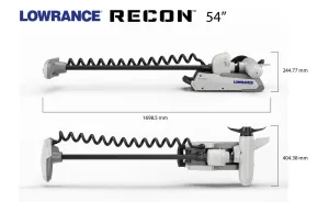 Moteur Electrique Avant Mer Lowrance® Recon™ SW 54