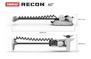 Moteur Electrique Avant Mer Simrad® Recon™ SW 60