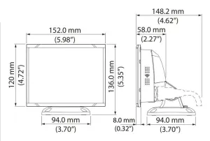 System GPS Simrad® P2005 avec Antenne GPS GS70