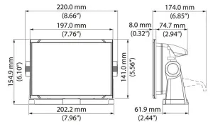 System GPS Simrad® P3007 avec Antenne GPS GS70