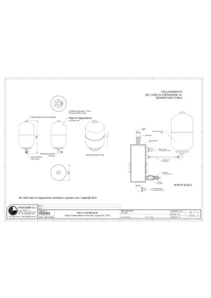 Réservoir expansion 20L Inox