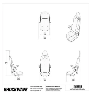 SIEGE PILOTE DOSSIER HAUT ONYX