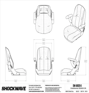 SIEGE PILOTE S5 BLANC