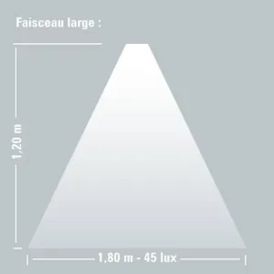 Spot 18 LEDs Blanc froid - 24V - Ø 75mm