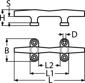 Taquet de pont L=149mm
