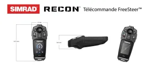 Télécommande FreeSteer™ pour moteur électrique Simrad® Recon™