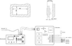 Thermostat électronique (4 V.C.)