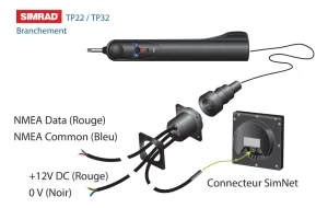 TP22 Pilote de barre franche 70kg