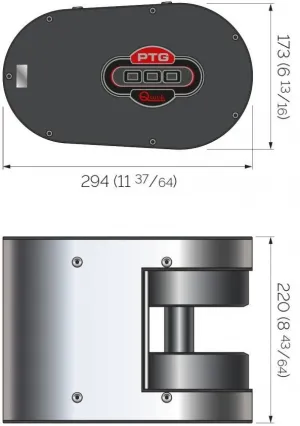 Treuil pour annexes PTG1000 350W 24V