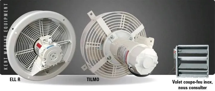 Ventilateurs hélicoïdaux